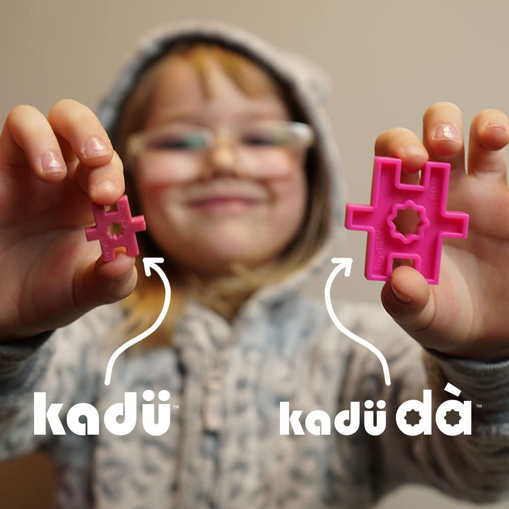 Incredibly Interconnectable Toys KADU Rainbow 250 Piece Set - STEM/STEAM Building + Construction Toy, for Open + Imaginative Play Ages 5+