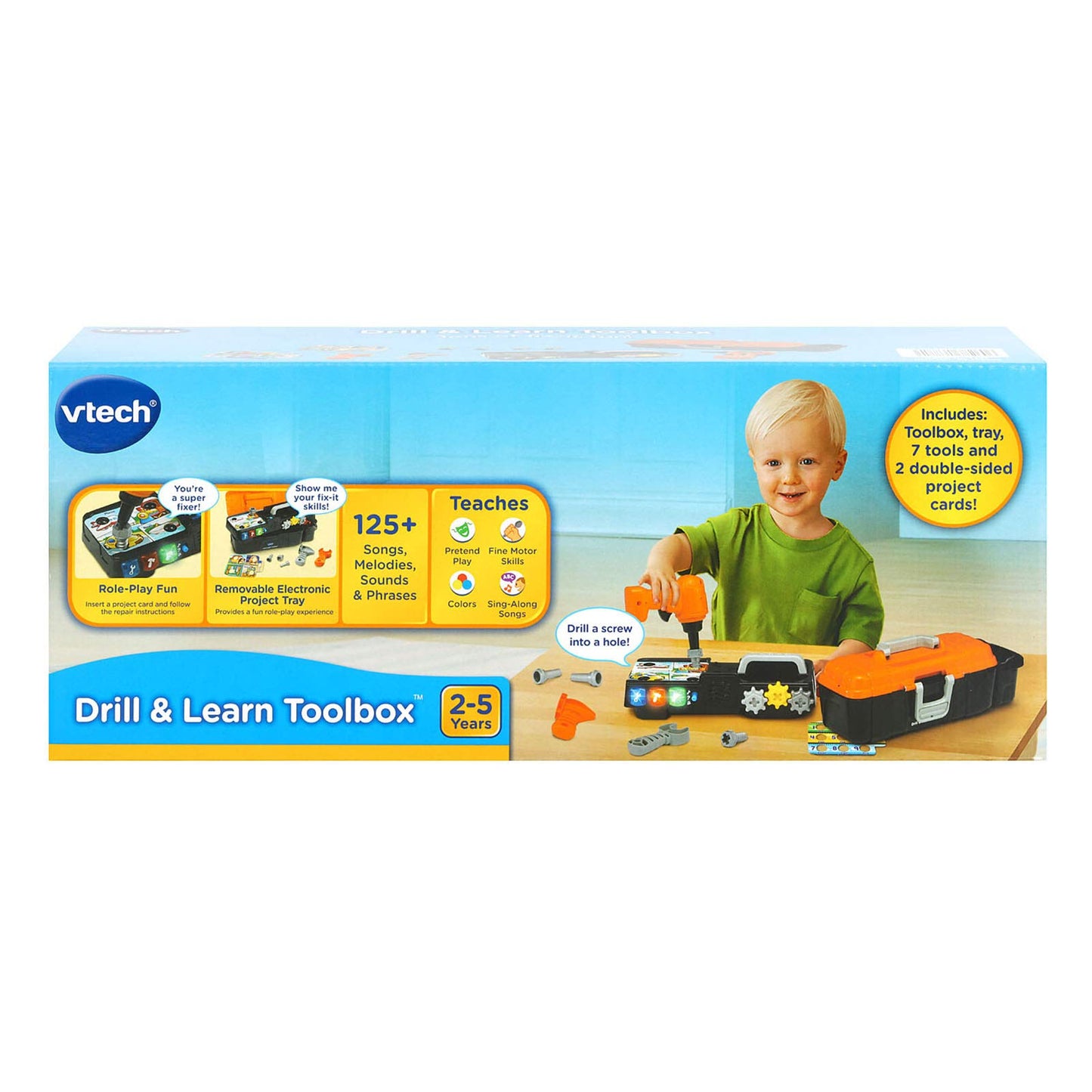 VTech Drill and Learn Toolbox , Orange