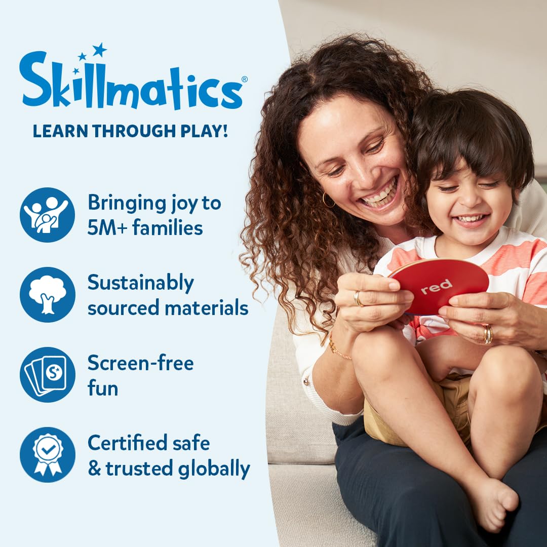 Skillmatics I Can Write Disney Junior Mickey Mouse - Reusable Preschool Learning Activities, Educational Toy and Game, Back to School Supplies, Gifts for Students, Kids, Toddlers Ages 3, 4, 5, 6