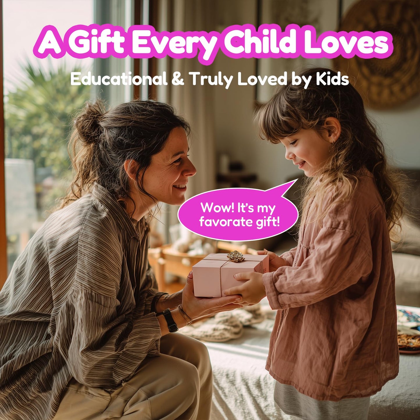 MoLingvora Bilingual Talking Flash Cards for Kids - Arabic English Flashcards Children Adults, 510 Sight Words, ABC Alphabet, Pocket Speech for Toddlers, Audible Sensory Toys (Arabic, Pink)