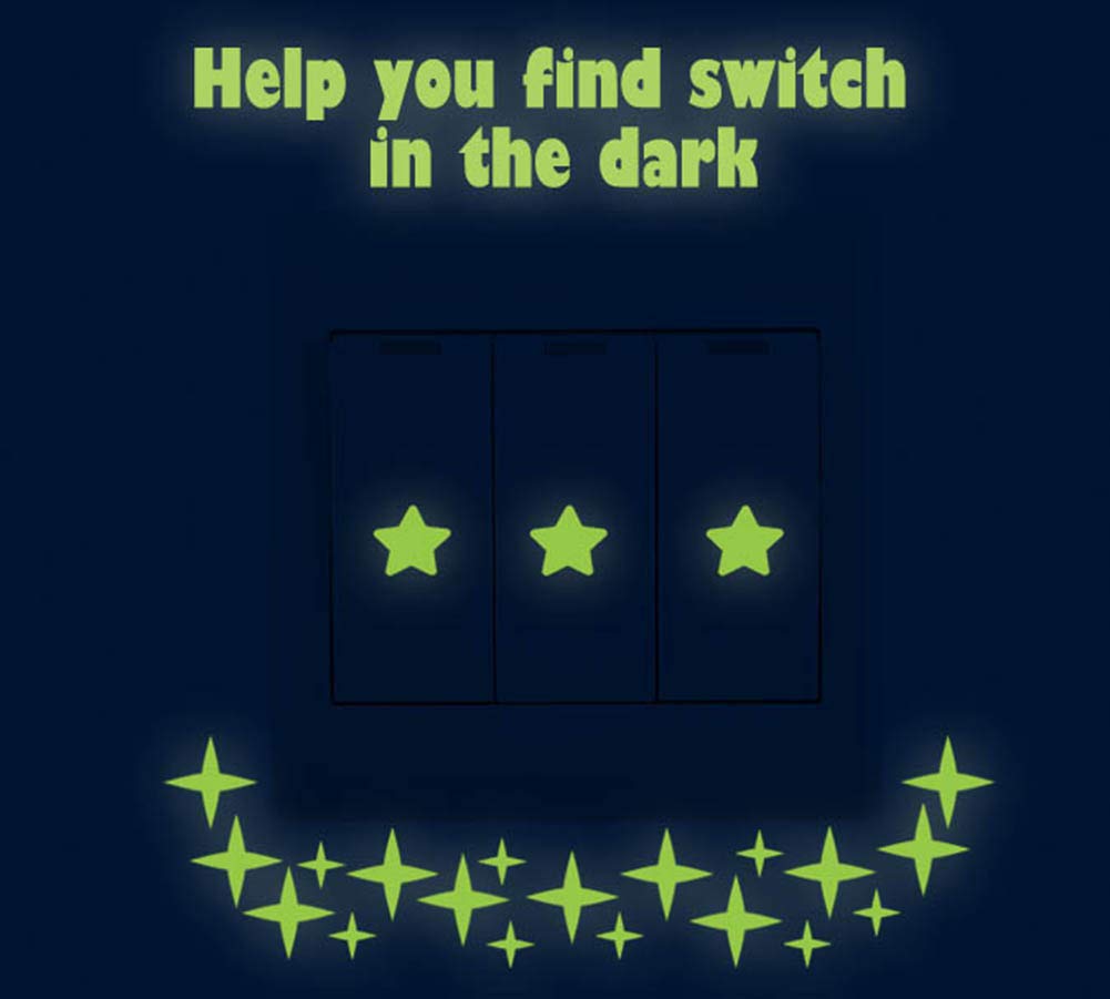 260 PCS Glow in The Dark Stars, Glowing Stars for Ceiling, Star Wall Decals Solar System Space Galaxy Planets Wall Stickers for Kids, Girls Boys Room Decorations for Bedroom