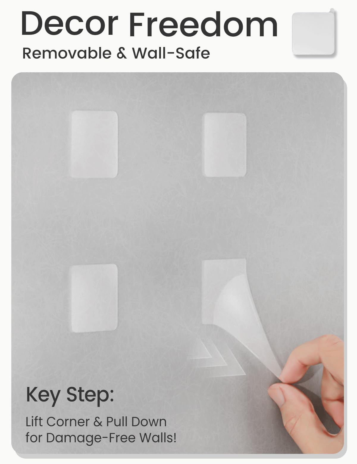 Bumusty Large Cork Board Alternative-48 x 36" Felt Bulletin Board Tiles, with 30 Pushpins, 70 Adhesive Tabs, Bold-Stripe 12-Pack, Cork Boards for Office Push Pin Board-Soft Periwinkle