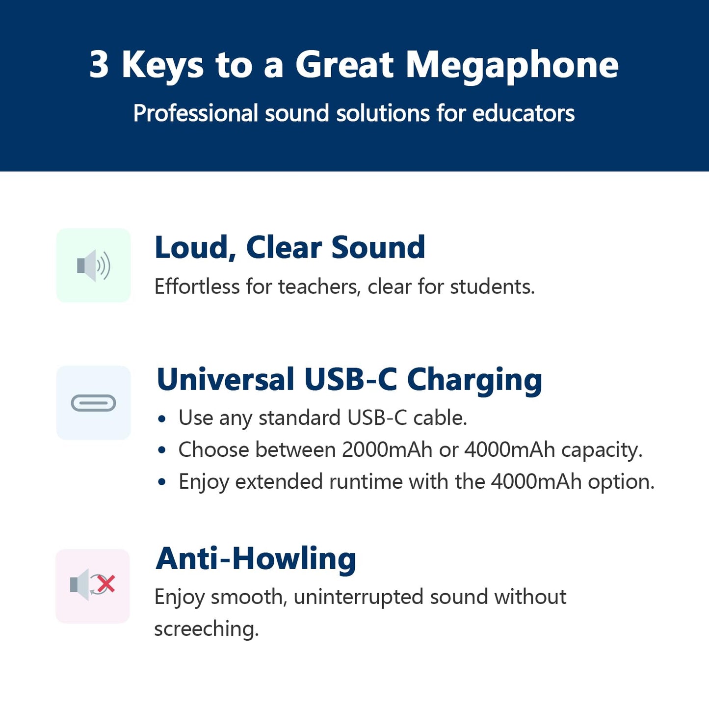 Norwii Bluetooth Voice Amplifier, Power Amplifiers, Portable Mini Wired Microphone Headset for Teacher Classroom & Outdoor Lectures, Teaching, Tour Guides, USB-C Rechargeable - 2000mAh, White