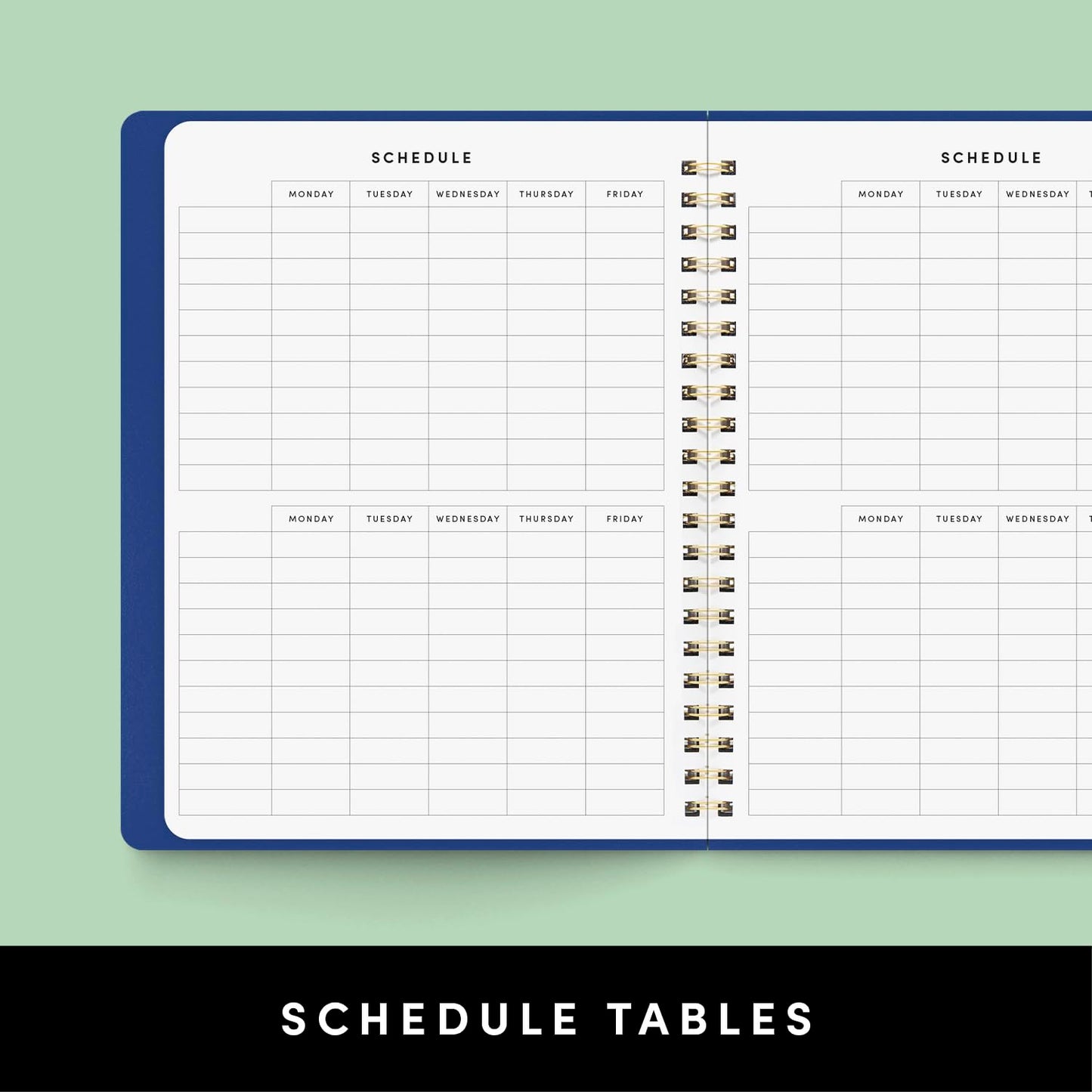 PAPERAGE Academic Planner, Weekly & Monthly Planner & Calendar, 12-Months, July 2026 - June 2027, (9.5" x 11"), School & Student Planning Agenda with Tabs, Bonus Pages & Inner Pocket, Black