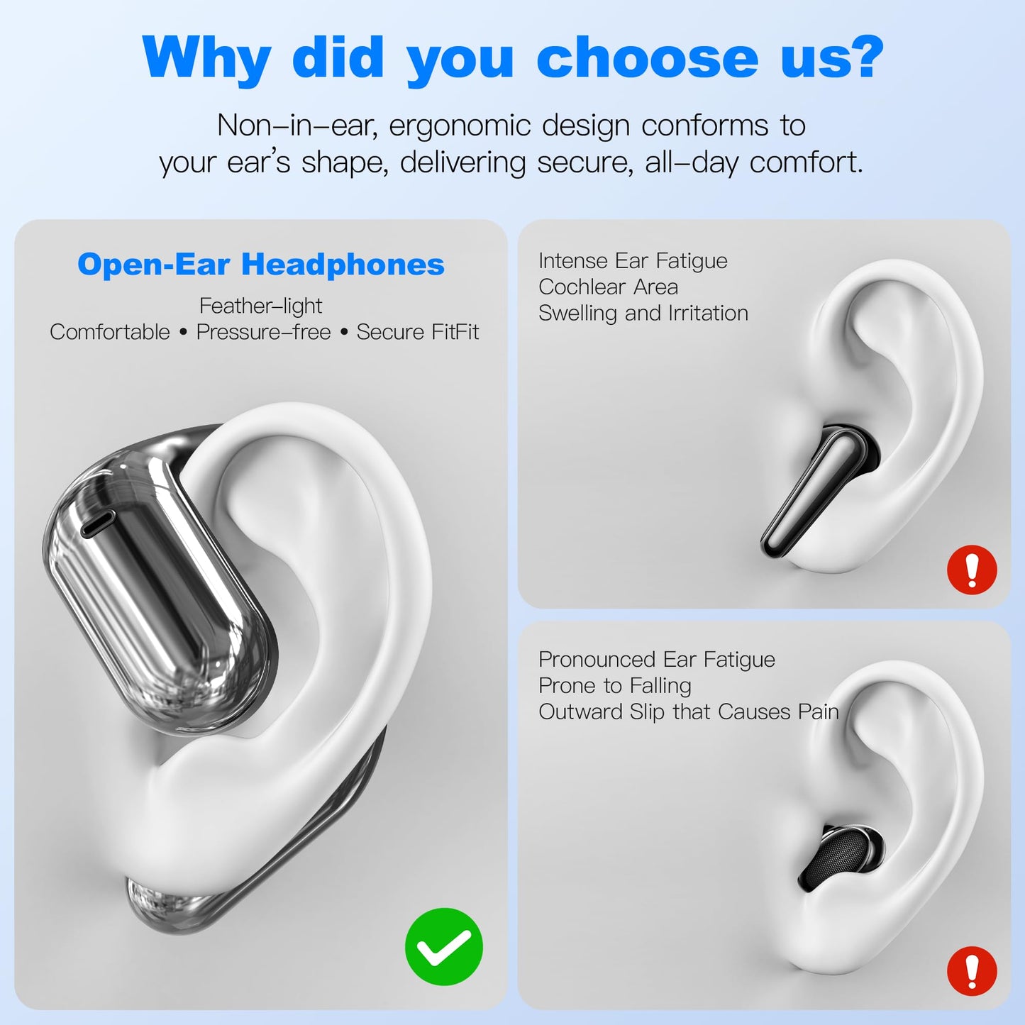 Real-Time AI Translation Earbuds, Open-Ear Audifonos Traductores Inglés Español Two-Way Translator Headphones, Bluetooth Wireless Earhooks for Business, Travel, Learning, Meetings (Oatmeal Beige)