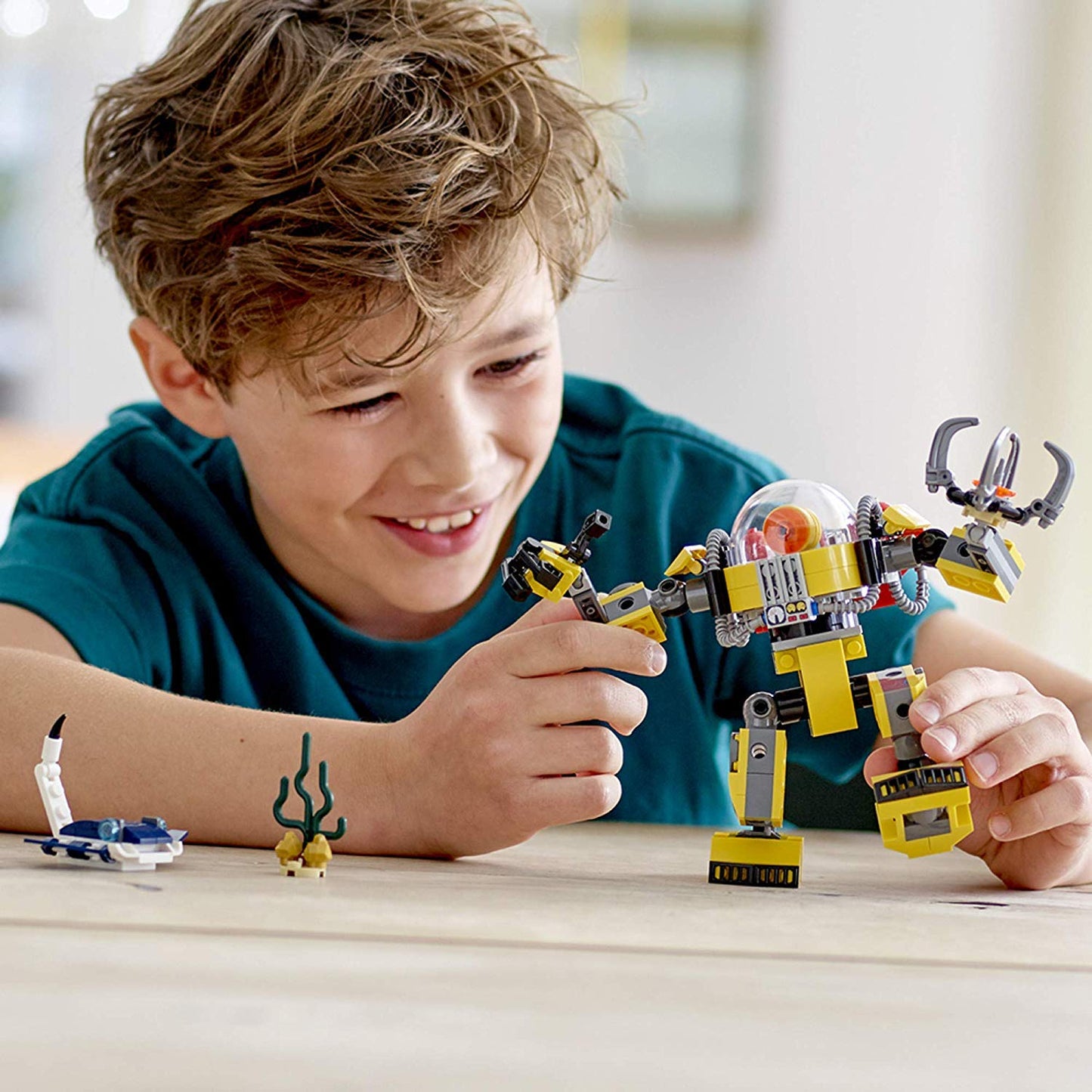 LEGO Creator 3in1 Underwater Robot 31090 Building Kit (207 Pieces)