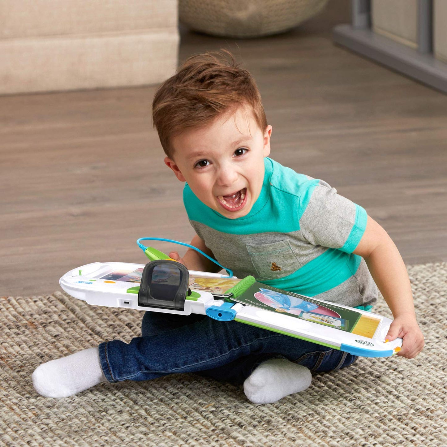 LeapFrog LeapStart 3D Interactive Learning System (Frustration Free Packaging), Green