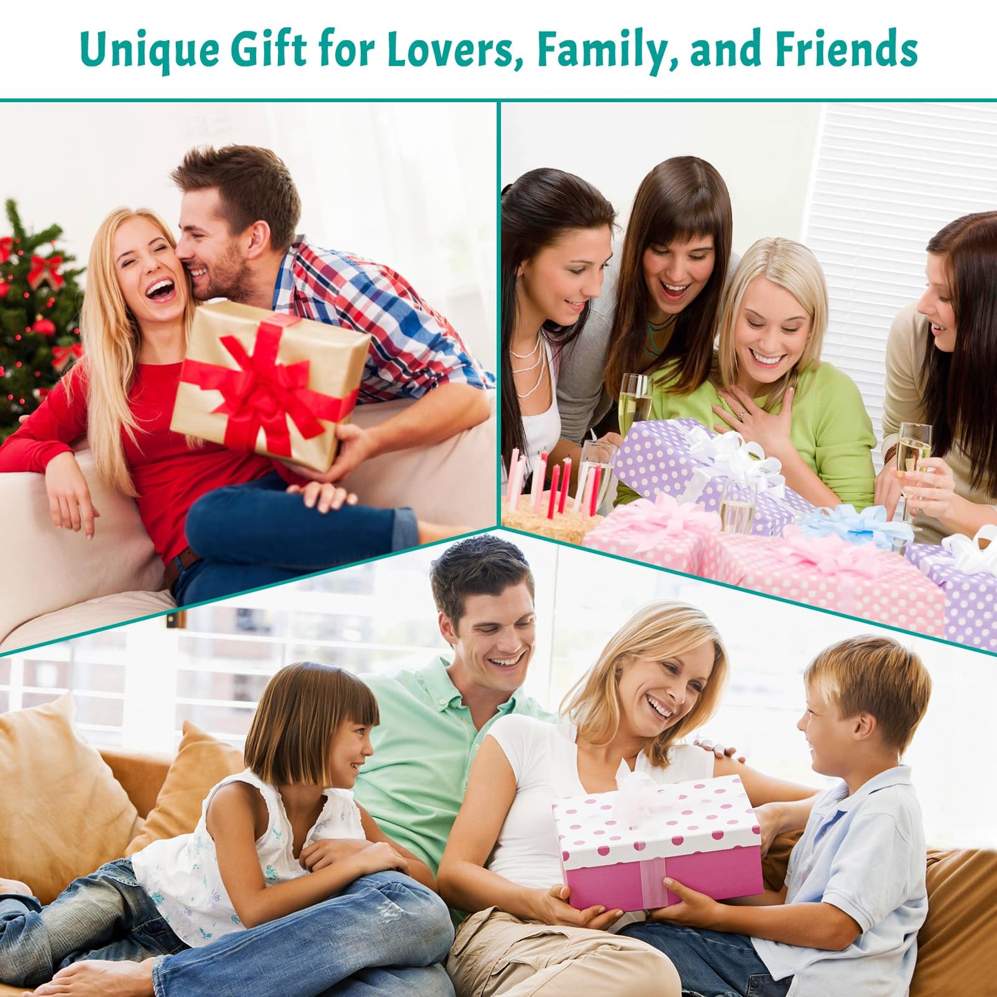 Custom Puzzle 35/70/100/120/300/500/1000/1500/2000 Piece for Adults, Custom Puzzles from Photos, Personalized Puzzle for Mother Father Family Birthday Wedding Anniversary Customized Gift