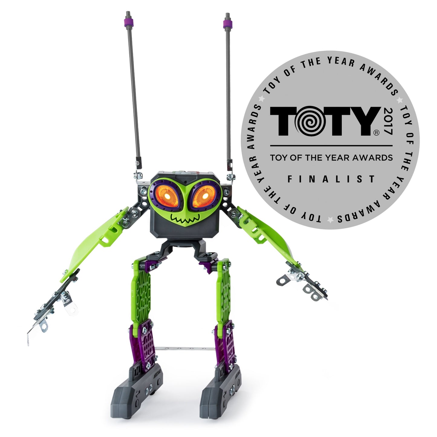 Meccano-Erector - Micronoid - Green Switch, Programmable Robot Building Kit