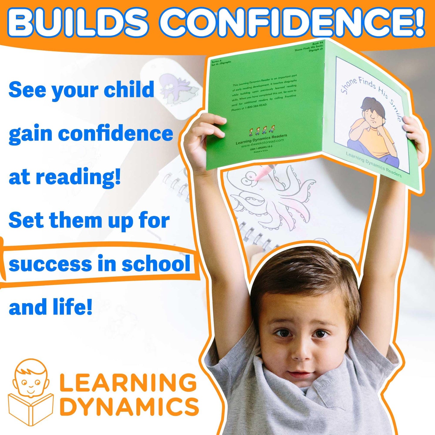 LEARNING DYNAMICS 4 Weeks to Read Additional Workbook – Extra Workbook ONLY – Hands On Learning for Letters, Words, Writing & Sentence Comprehension