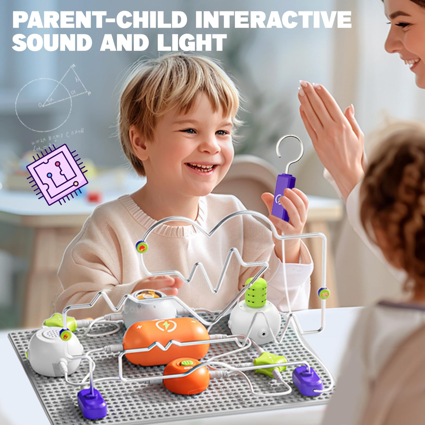 Science Kits for Kids - STEM Kits for Kids, Electronics Exploration Kit, Over 150 Projects, 14 Circuit Parts, STEM Educational Toy Gifts for Kid Boys Girls Ages 3 4 5 6 7 8 9 10 11 12